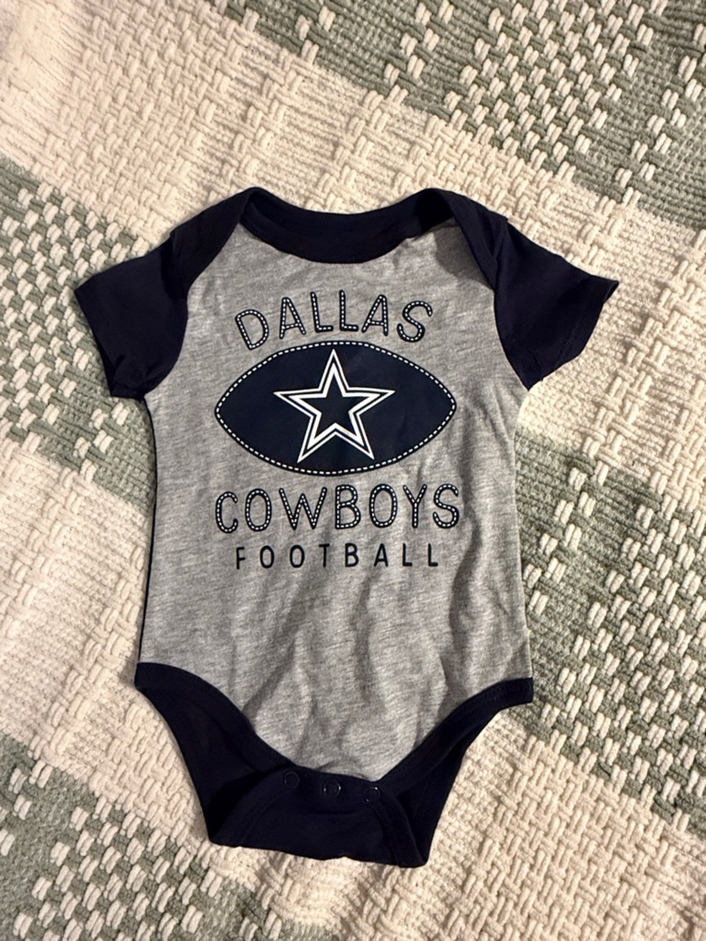 Dallas Cowboys Baby Onesie